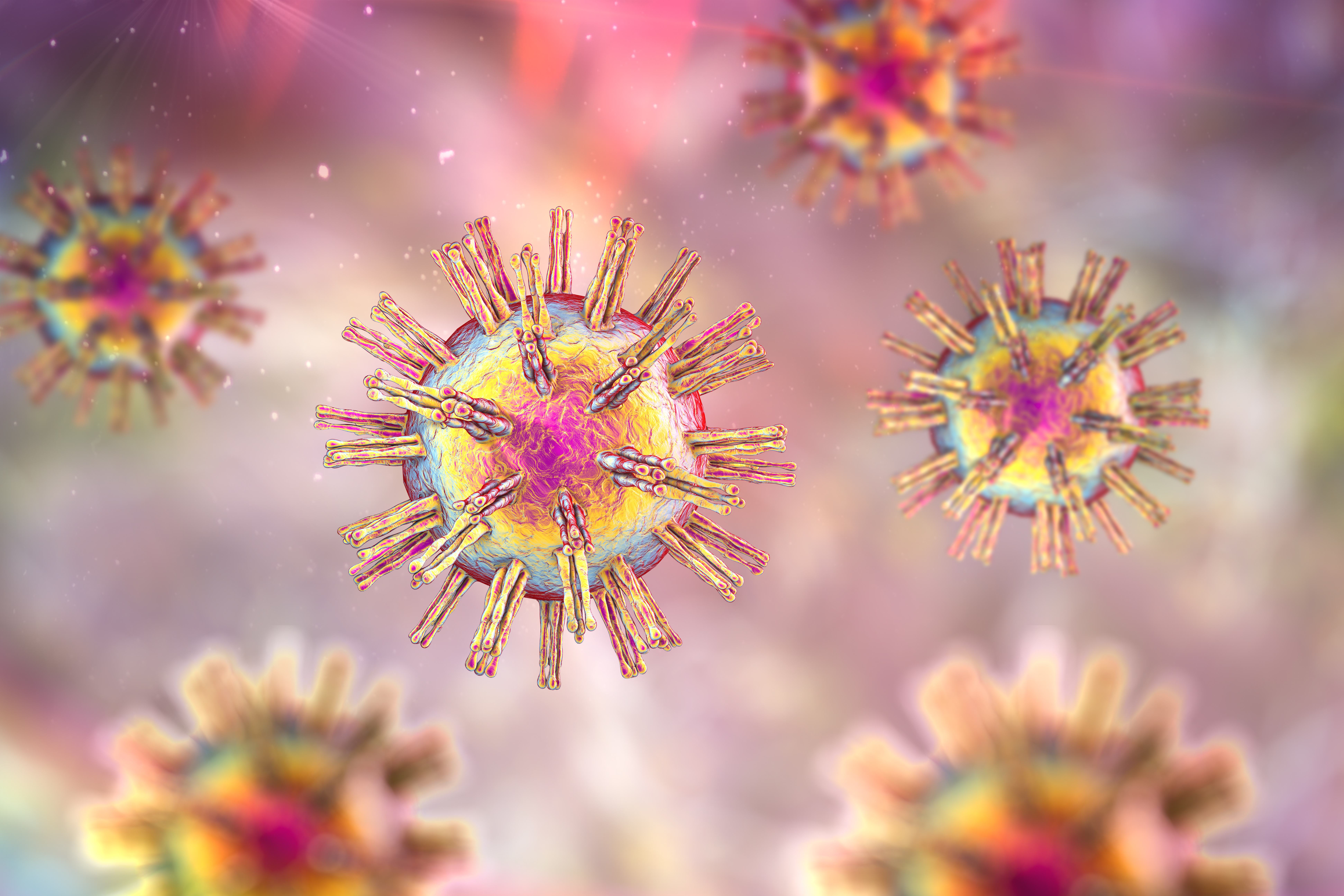 Herpes,Simplex,Virus,1,And,2,,A,Dna,Virus,Of Herpes,Simplex,Virus,1,And,2,,A,Dna,Virus,Of