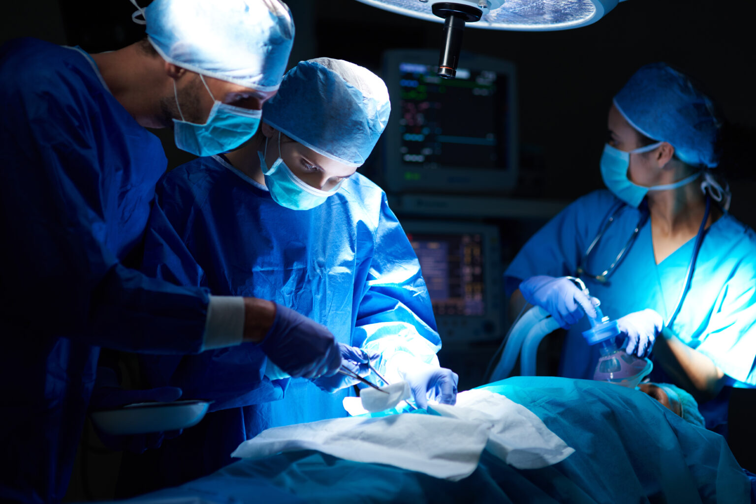Ordinary busy day of surgeon Ordinary busy day of surgeon