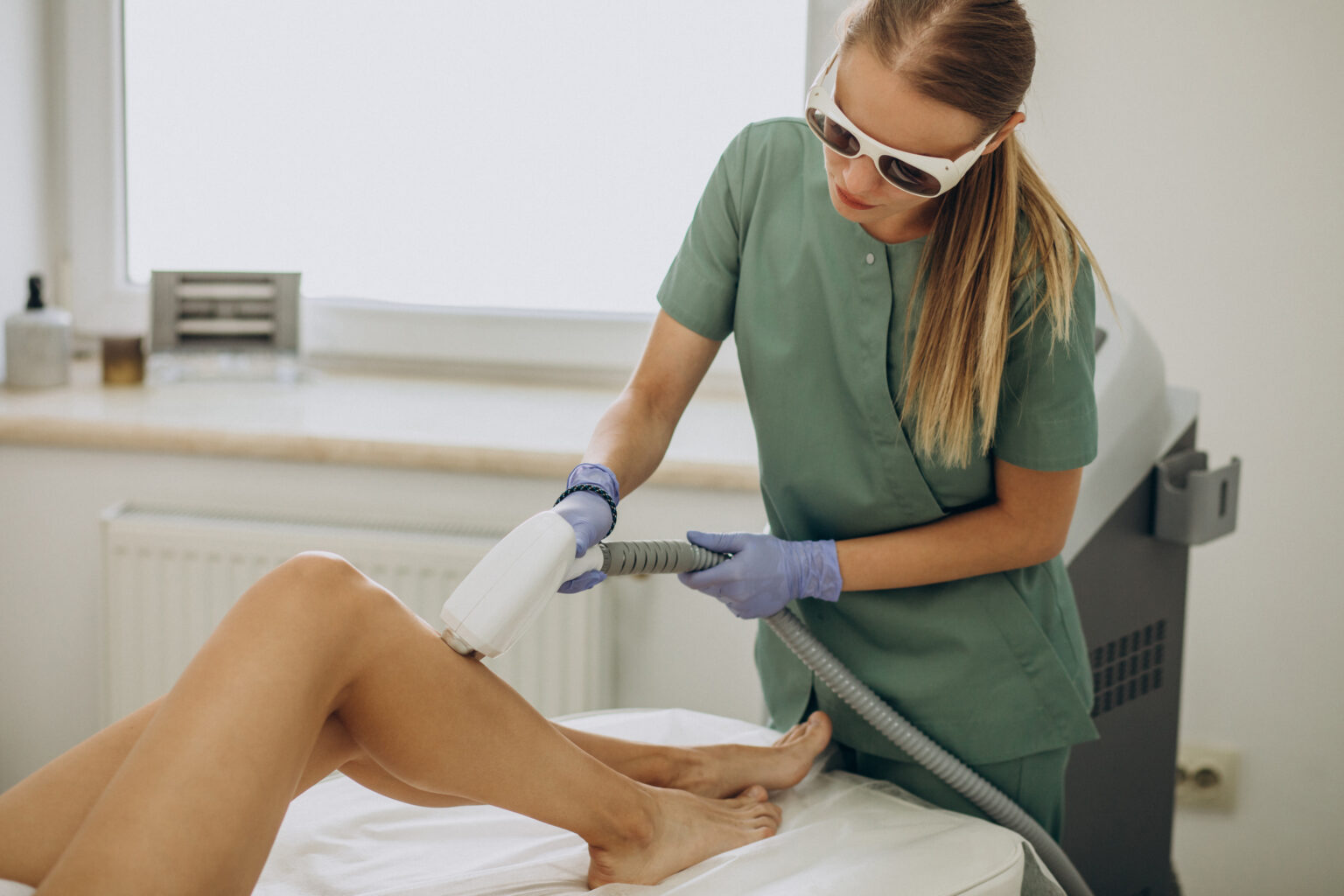 Laser epilation, hair removal therapy Laser epilation, hair removal therapy