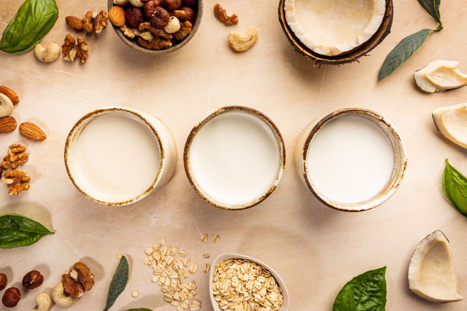 Vegan non dairy milk Vegan non dairy milk